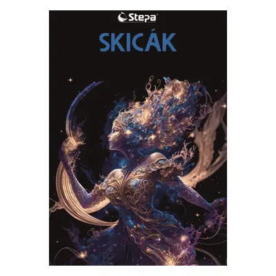 Skicák A4 - 20 listů, 180 g/m2 - černý