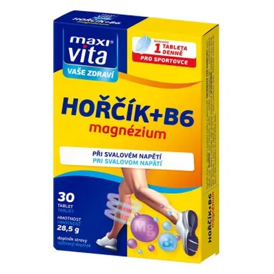 Maxi Vita Hořčík + vitamin B6