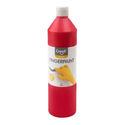 Prstová barva HAPPY INGREDIENTS, červená - 750 ml