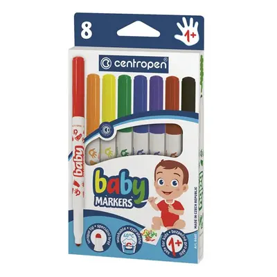 Centropen Fixy Baby Markers 8660/8 - sada 8 barev