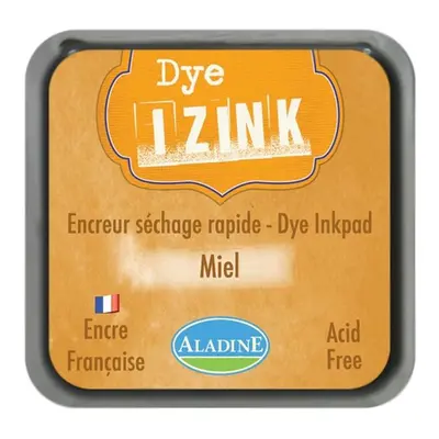 Inkoust IZINK mini, rychleschnoucí - tmavě žlutá