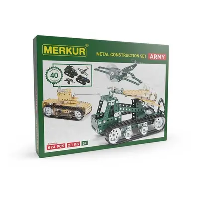 Merkur stavebnice - Army Set