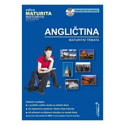 Angličtina - maturitní témata + audio CD s poslechy - El-Hmoudová Dagmar