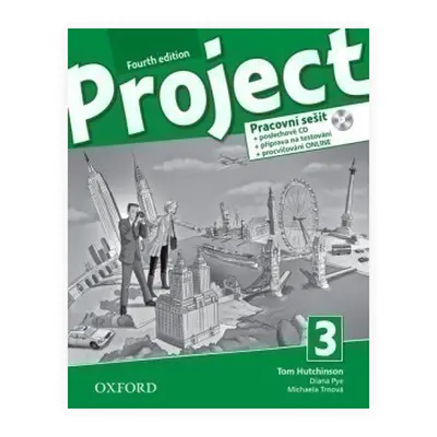 Project 3 - Fourth Edition - Pracovní sešit wih Audio CD Czech Edition - Hutchinson T.