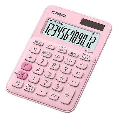 Kalkulačka Casio MS 20 UC PK - růžová