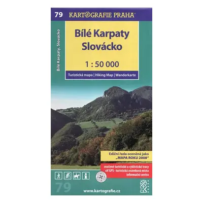 Bílé Karpaty, Slovácko - Šumava - Lipensko - mapa KP79 - 1:50