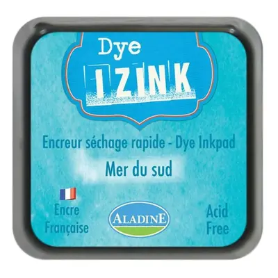 Inkoust IZINK mini, rychleschnoucí - azurová