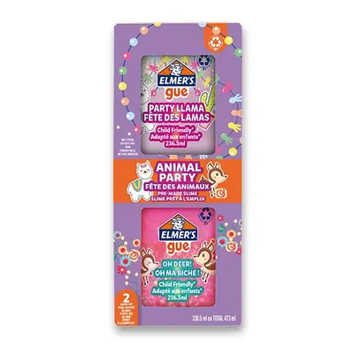 Sada ELMER´S Animal Party Gue - 236,5 ml, 2 ks