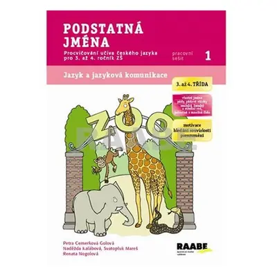 Podstatná jména - Pracovní sešit - Mareš S. Mgr. a kolektiv