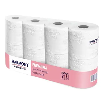 Harmony Profesional toaletní papír 3 vrstvý ( 8 ks )