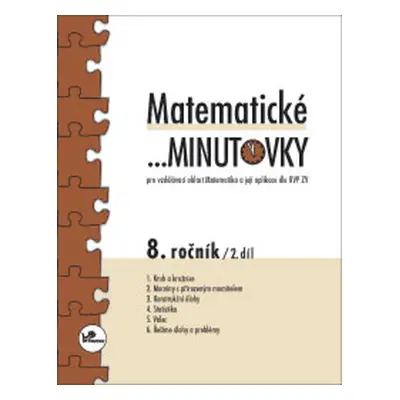 Matematické minutovky 8.ročník - 2.díl - Hricz Miroslav Mgr.