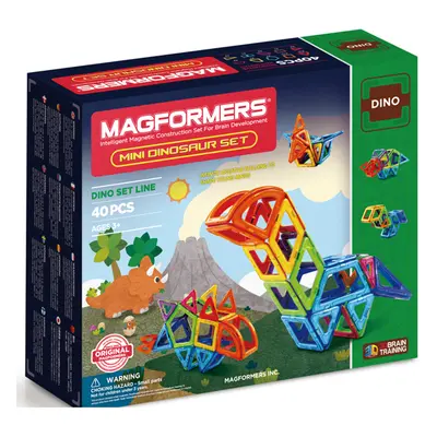 Magformers Mini dinosauři - 40 dílů