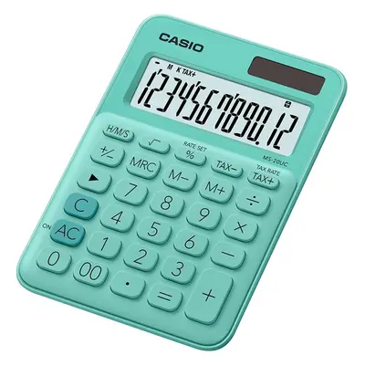 Kalkulačka Casio MS 20 UC GN - zelená