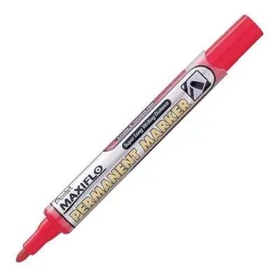 Pentel MAXIFLO Popisovač permanentní - červený