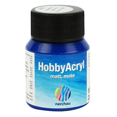 Hobby Acryl matt Nerchau - 59 ml - kobalt modrá