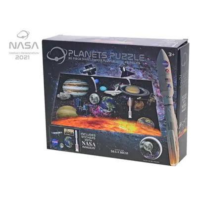 NASA puzzle planety 88 x 58,5 cm, 30 dílků