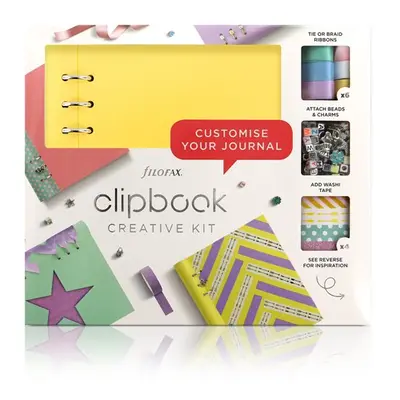 Filofax Clipbook A5 kreativní set - pastel. žlutá