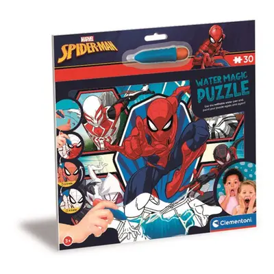 Puzzle s malováním vodou Water Magic - Spiderman, 30 dílků