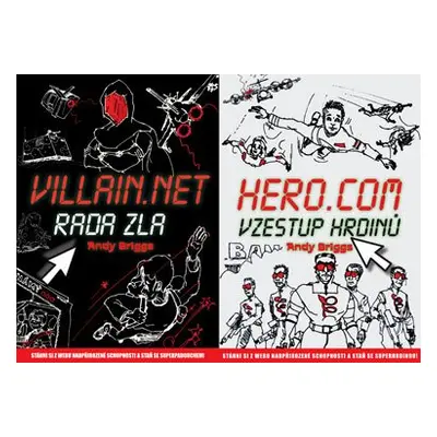 Hero.com - Vzestup hrdinů/Villain.net - Rada zla - Briggs Andy