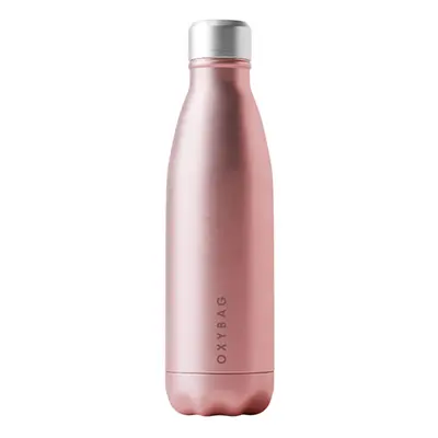 Láhev na pití OXY BoLT 700 ml METAL - Pink satin