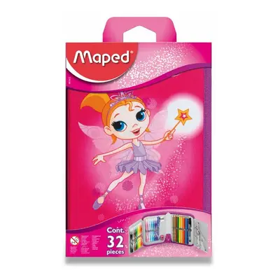 Penál Maped TATOO FAIRY - 1 patrový, vybavený