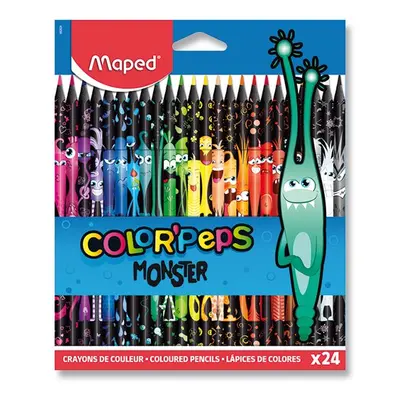 Pastelky MAPED Color´Peps MONSTER - 24 barev