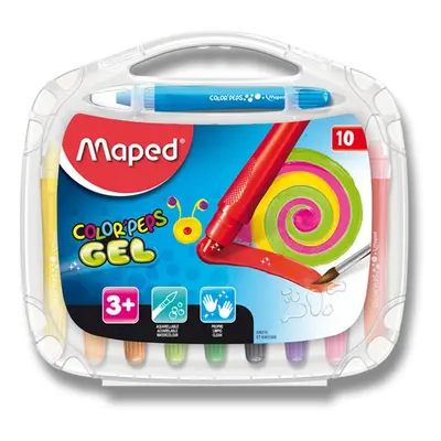 Gelové pastely MAPED Color’Peps Gel - 10 barev