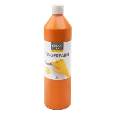 Prstová barva HAPPY INGREDIENTS, oranžová - 750 ml