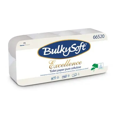 Toaletní papír BulkySoft Excellent - 3 vrstvý, 8 rolí