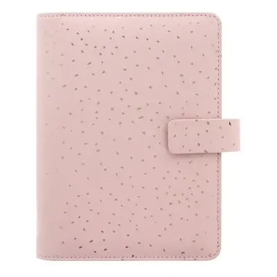 Filofax Kroužkový diář 2025 Confetti Rose Quartz osobní