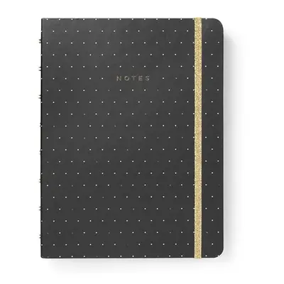 Filofax Notebook Moonlight černá poznámkový blok A5