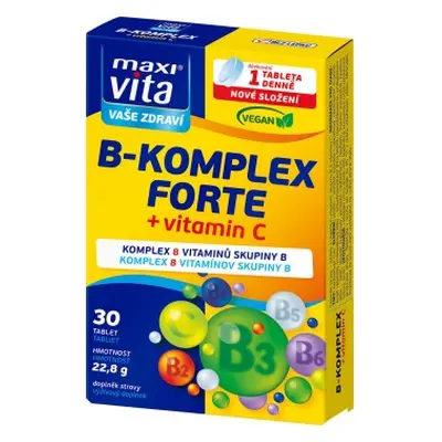 Maxi Vita B-komplex forte + vitamin C