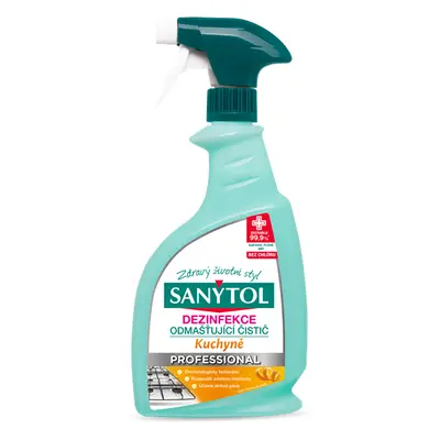 SANYTOL Professional Čistič na kuchyně - 750 ml sprej