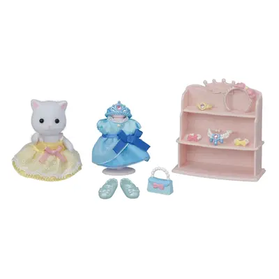 Sylvanian family Šaty a ozdoby pro princezny s kotětem