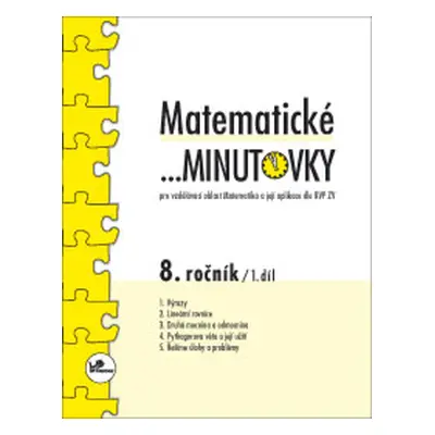 Matematické minutovky 8.ročník - 1.díl - Hricz Miroslav Mgr.