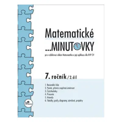 Matematické minutovky 7.ročník - 2. díl - Hricz Miroslav