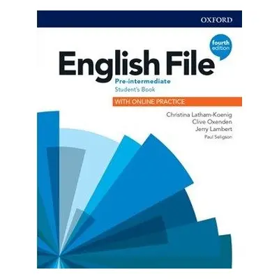 English File 4th Edition Pre-Intermediate Student's Book with Student Resource Centre Pack (Czec