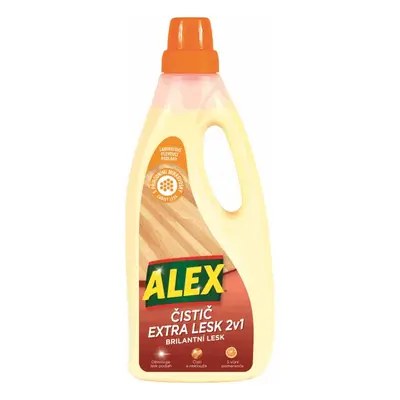 Alex čistič extra lesk 2 v 1 - na laminát 750 ml