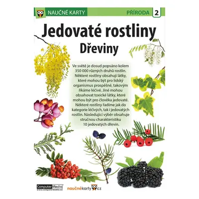 Jedovaté rostliny Dřeviny - Naučná karta - neuveden