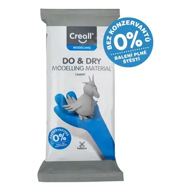 Creall Samotvrdnoucí modelovací hmota DO&DRY - 500 g, šedý cement