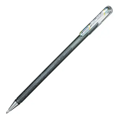 Pentel Dual Metallic Gelové kuličkové pero - stříbrná