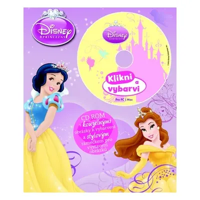 Disney Princezny Omalovánka s CD