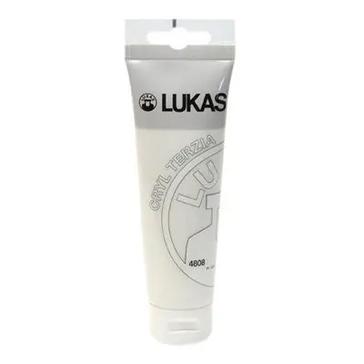 Akrylová barva LUKAS "Cryl Terzia" 125 ml - titanová běloba