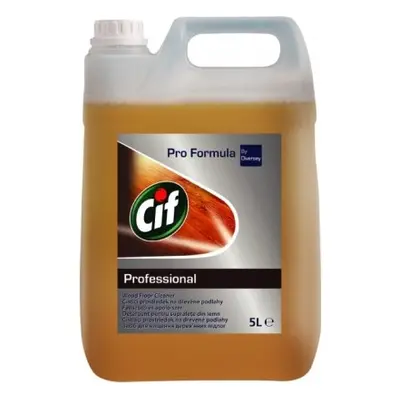 Cif Profesional - mýdlový čistič na dřevěné podlahy - 5 l