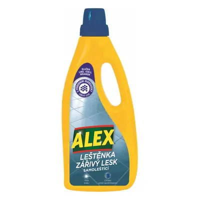 Alex leštěnka zářivý lesk - na vinyl, dlažbu, lino 750 ml