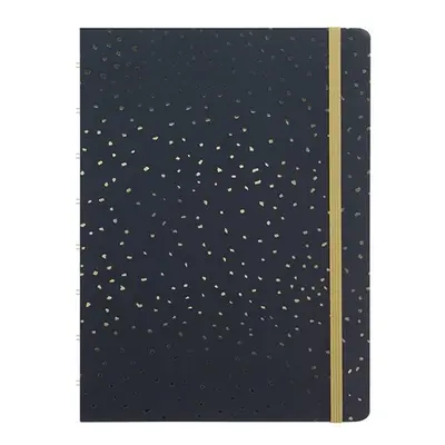 Filofax Notebook Confetti Charcoal poznámkový blok A5