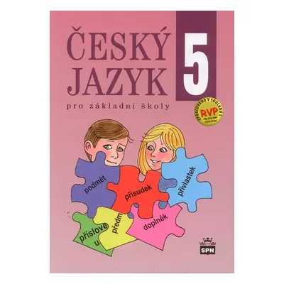 Český jazyk 5.r. ZŠ - učebnice - Hošnová E., Šmejkalová M. a kolektiv