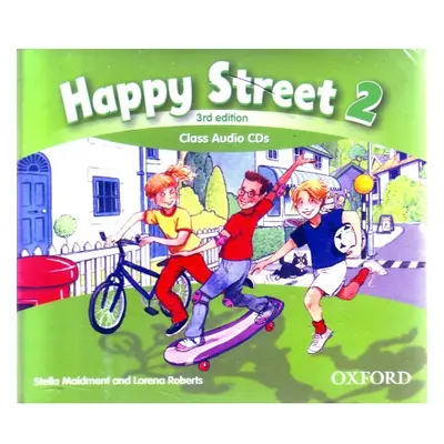 Happy Street 2, třetí vydání - Class Audio CDs ( 3ks ) - Maidment, S. - Roberts, L.