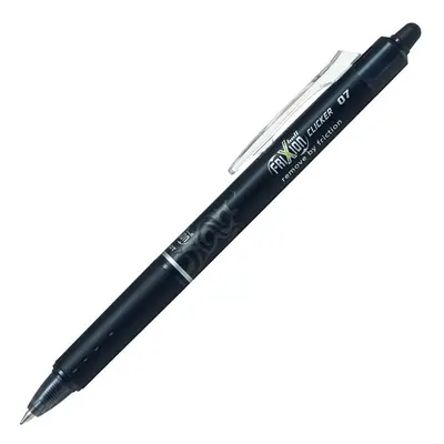 Pilot FriXion Clicker 07 Roller 0,7 mm - černý