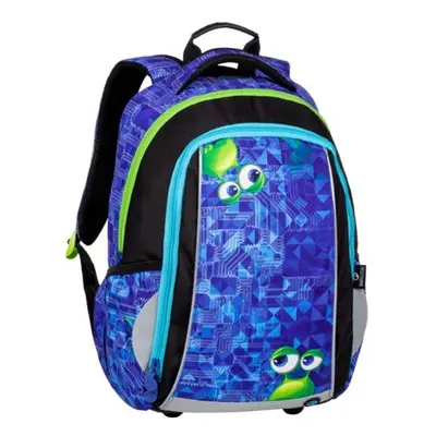 Školní batoh Bagmaster - MARK 20 B BLUE/GREEN/BLACK